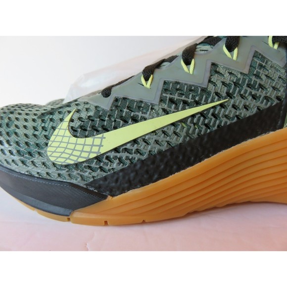 Nike Metcon 6 Black/Limelight-Limelight CK9388-032 Men's Sz 8.5 Medium NWT - Picture 3 of 12